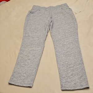 BNWT Women's Lululemon Athletica Heathered Gray Jogger Pants, Size 10
